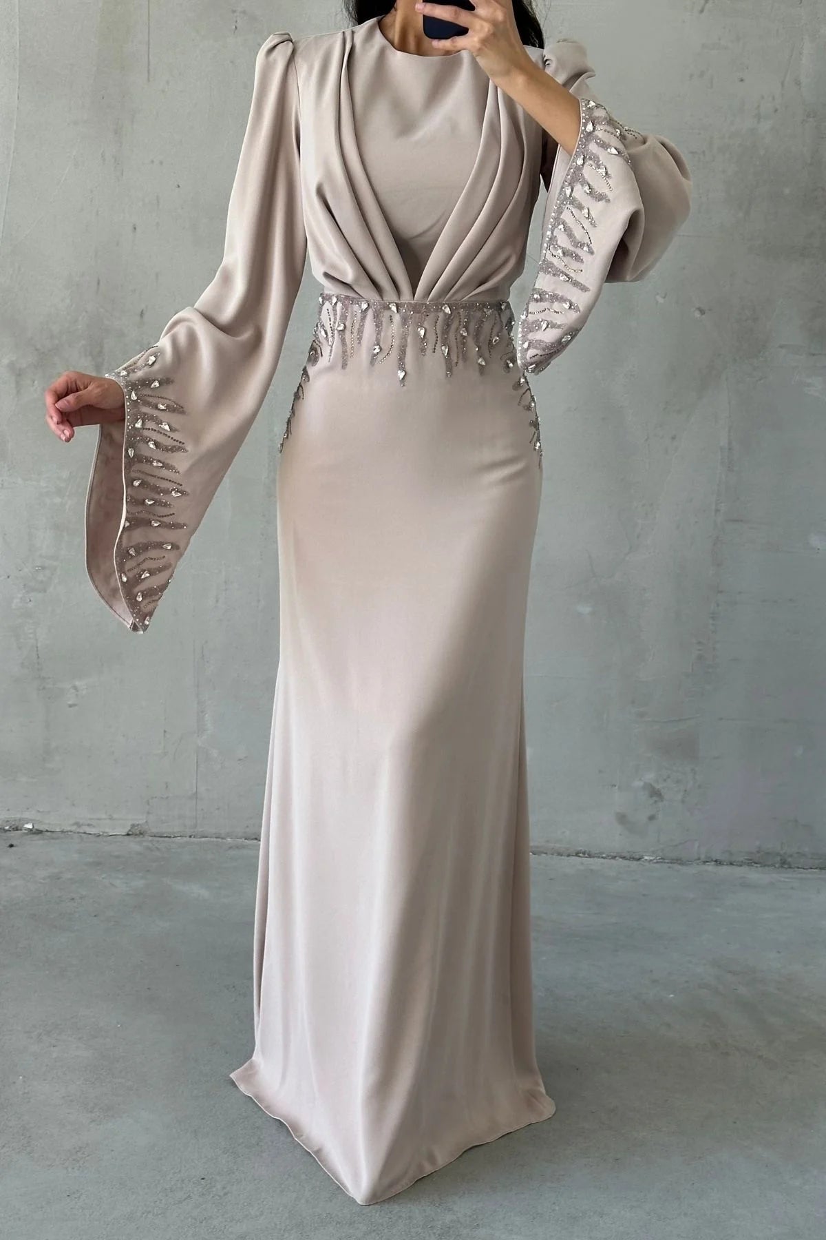 Adriyana Embellished Gown 5338