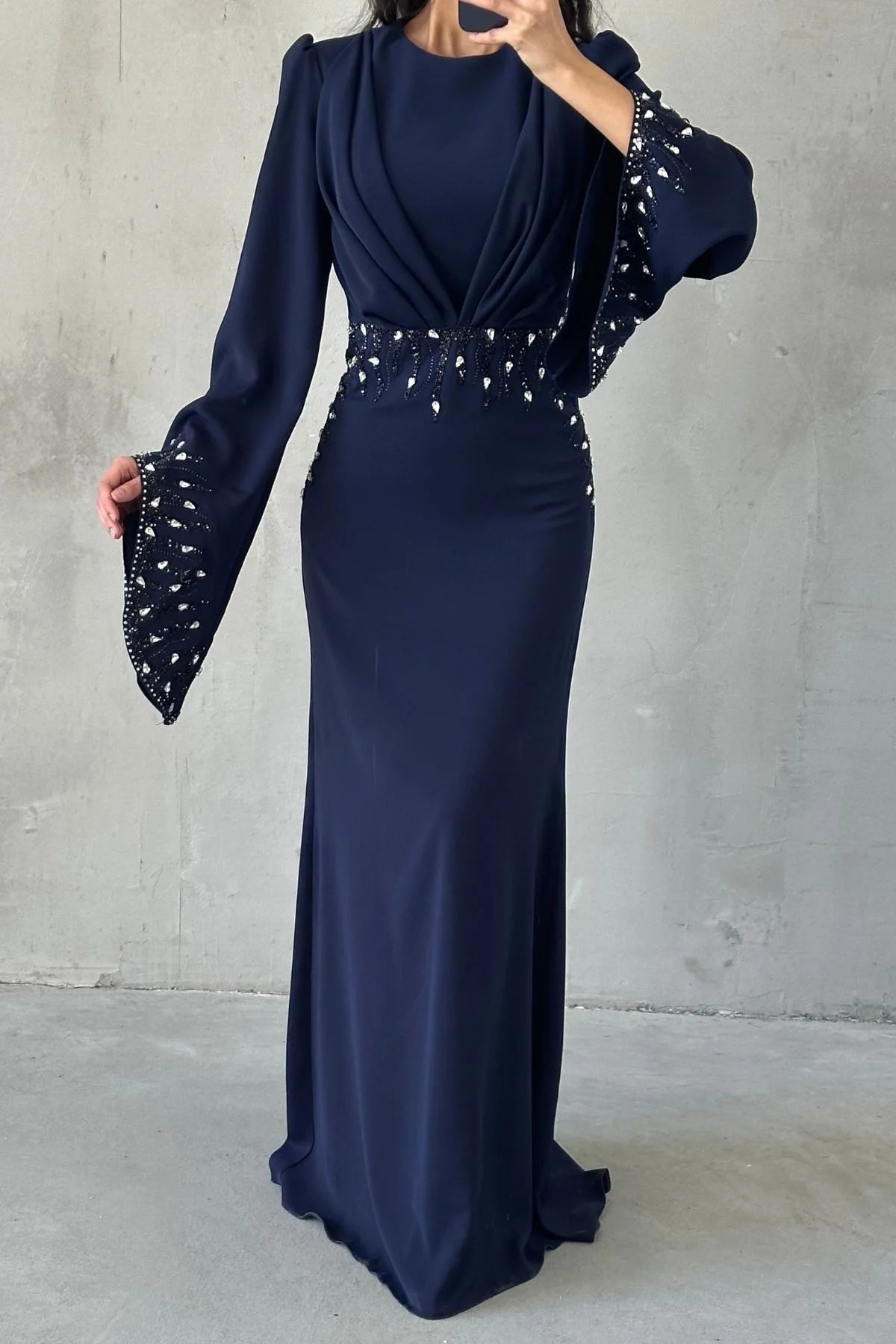 Adriyana Embellished Gown 5338