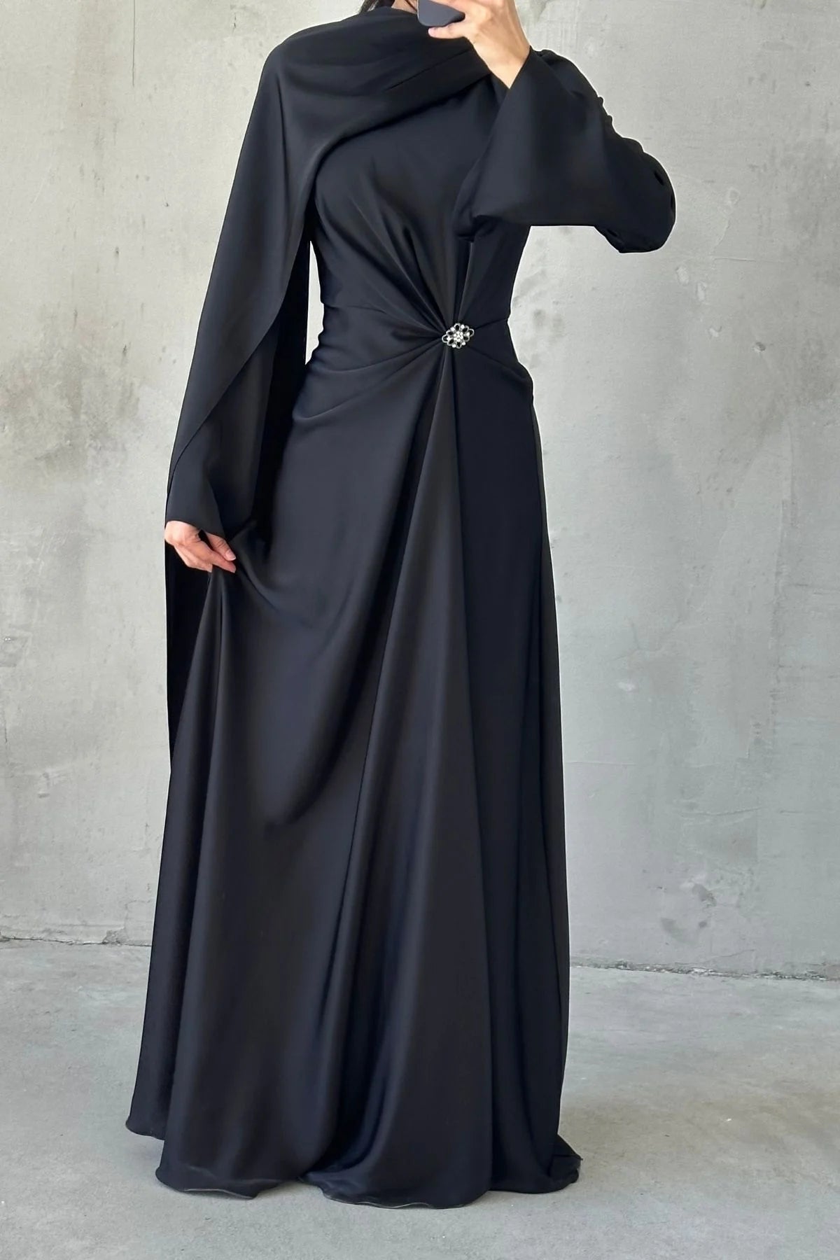The Aurelia Draped Gown