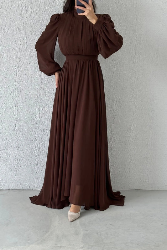Long Chiffon Evening Dress 1046