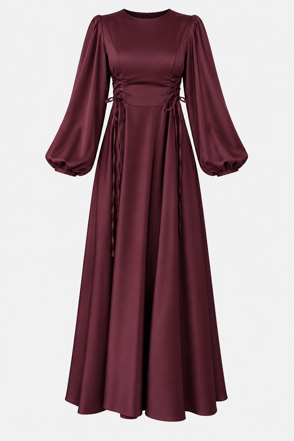 The Elowen Satin Gown