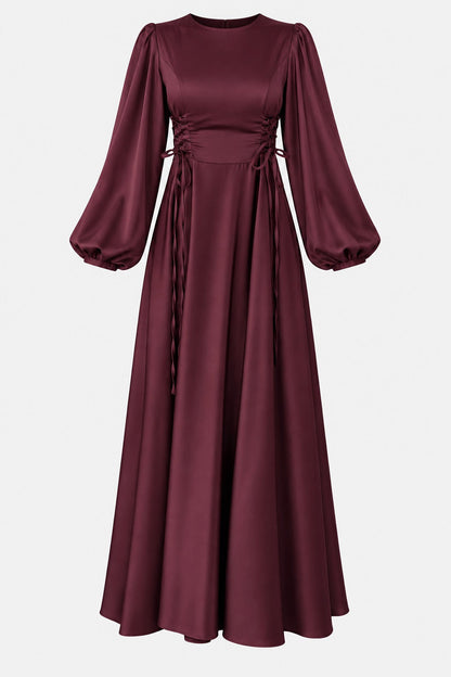 The Elowen Satin Gown
