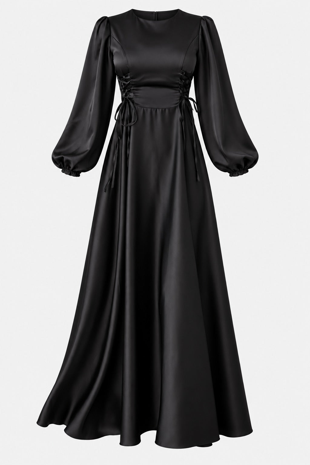 The Elowen Satin Gown