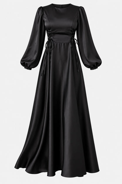 The Elowen Satin Gown