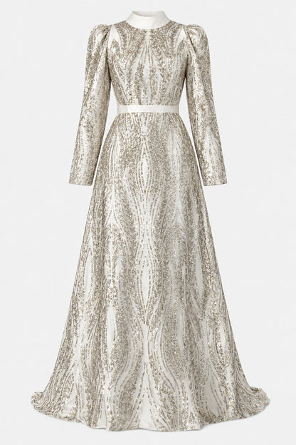 The Celestelle Embellished Gown