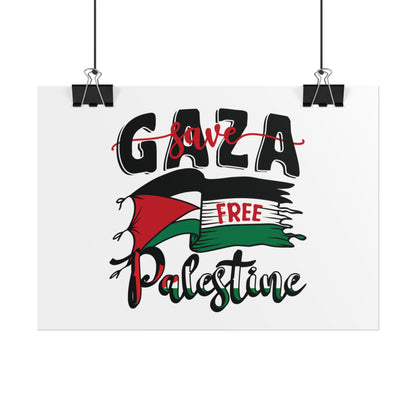 Free Palestine Rolled Posters
