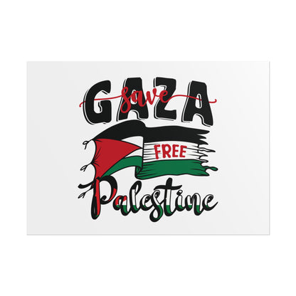Free Palestine Rolled Posters