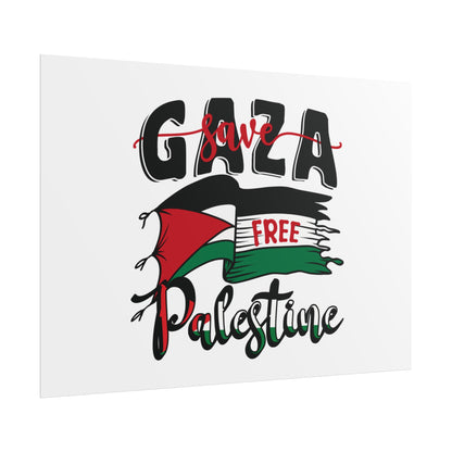 Free Palestine Rolled Posters