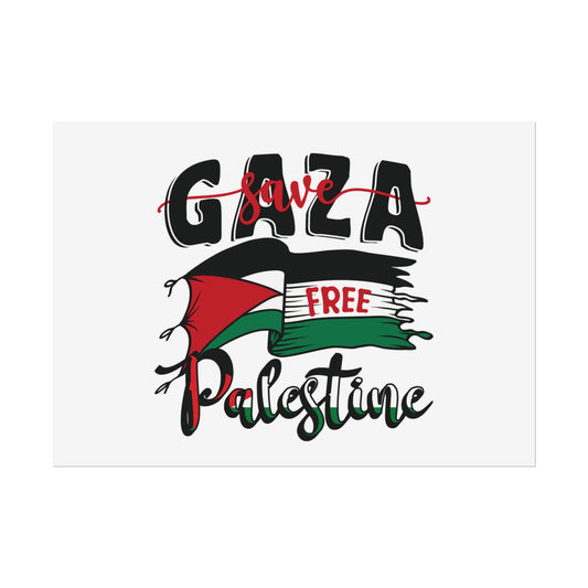 Free Palestine Rolled Posters