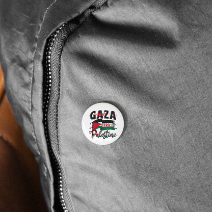 Free Palestine Round Pins