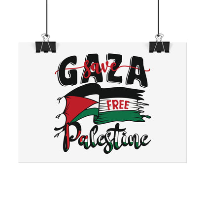 Free Palestine Rolled Posters