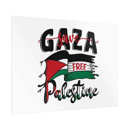 Free Palestine Rolled Posters