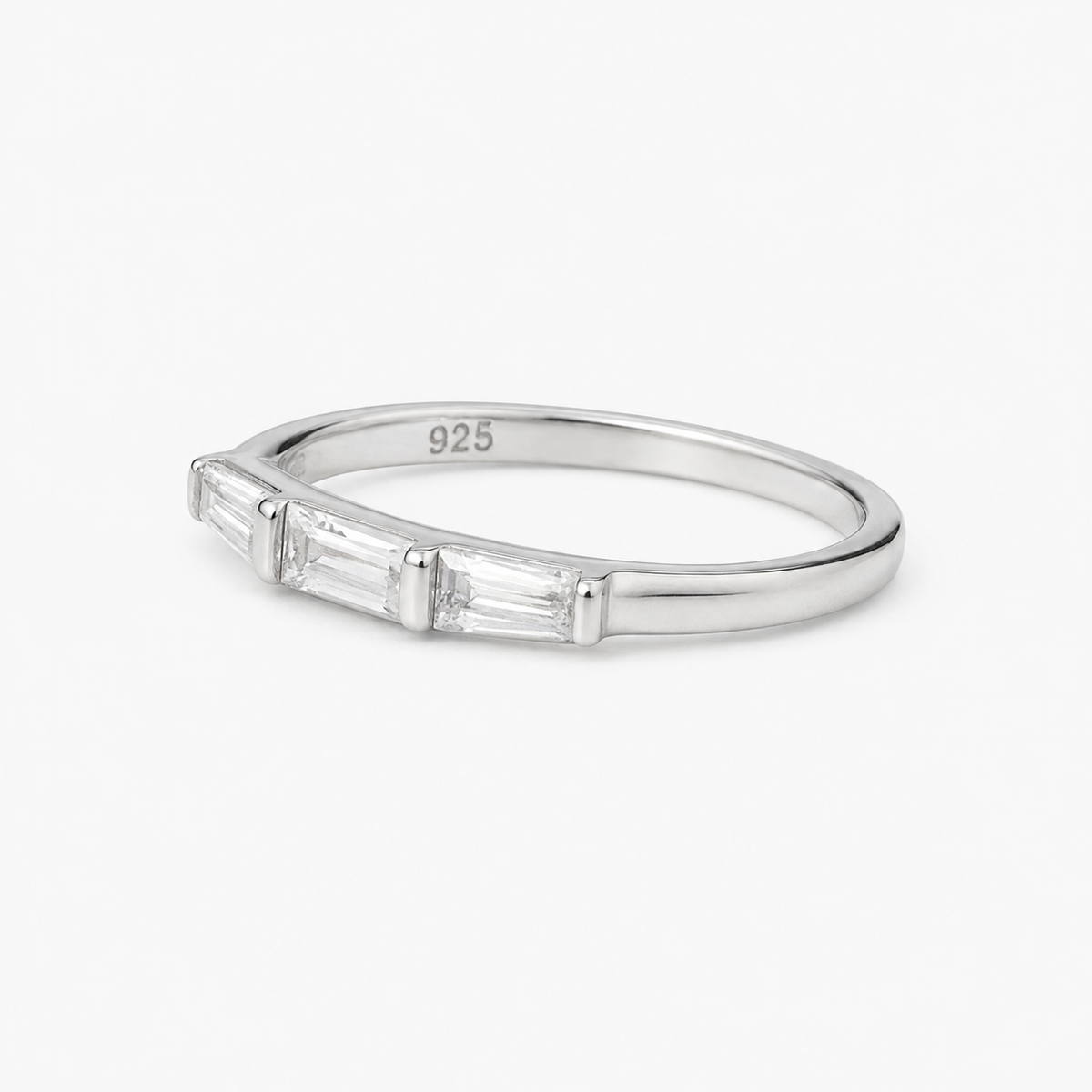 The Élodie Crystal Ring – Sterling Silver & CZ
