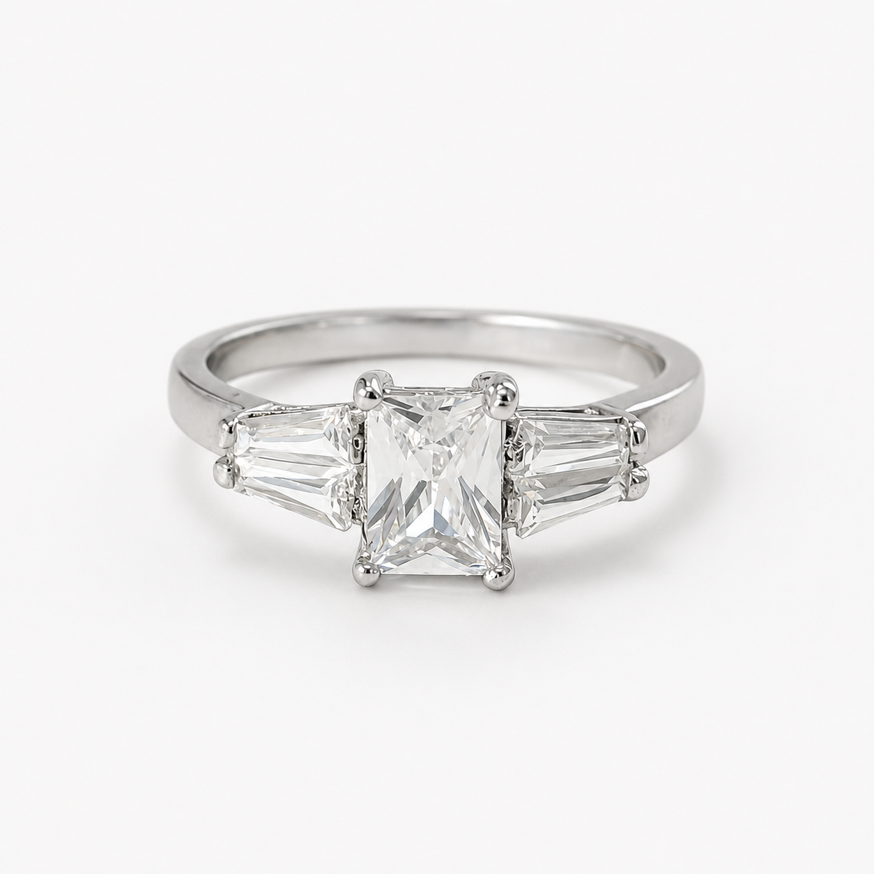 The Amira Radiance Ring - 925 Sterling Silver & CZ
