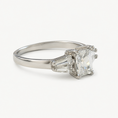 The Amira Radiance Ring - 925 Sterling Silver & CZ