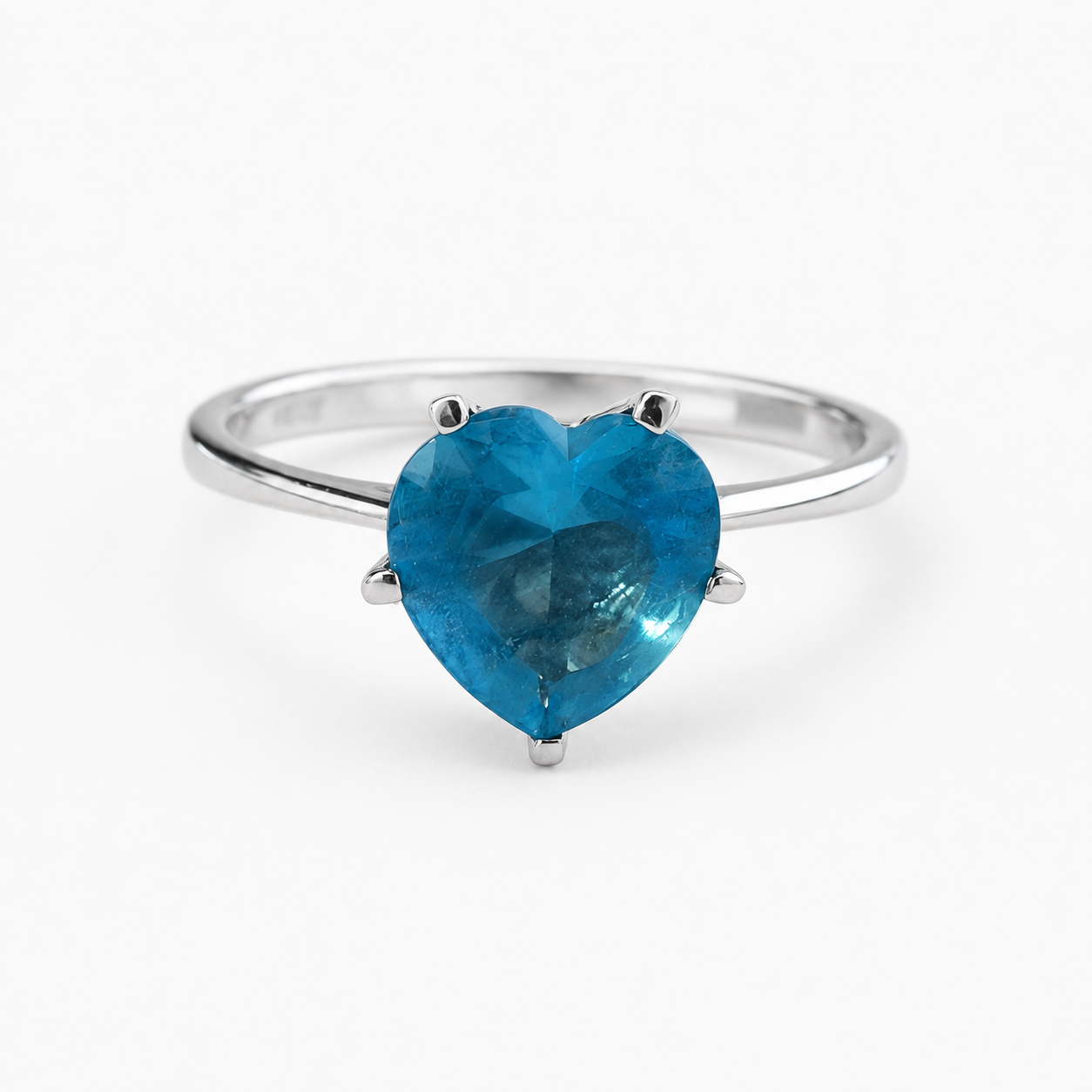 The Azure Heart Ring