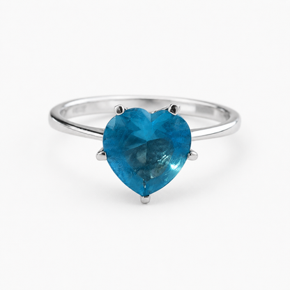 The Azure Heart Ring