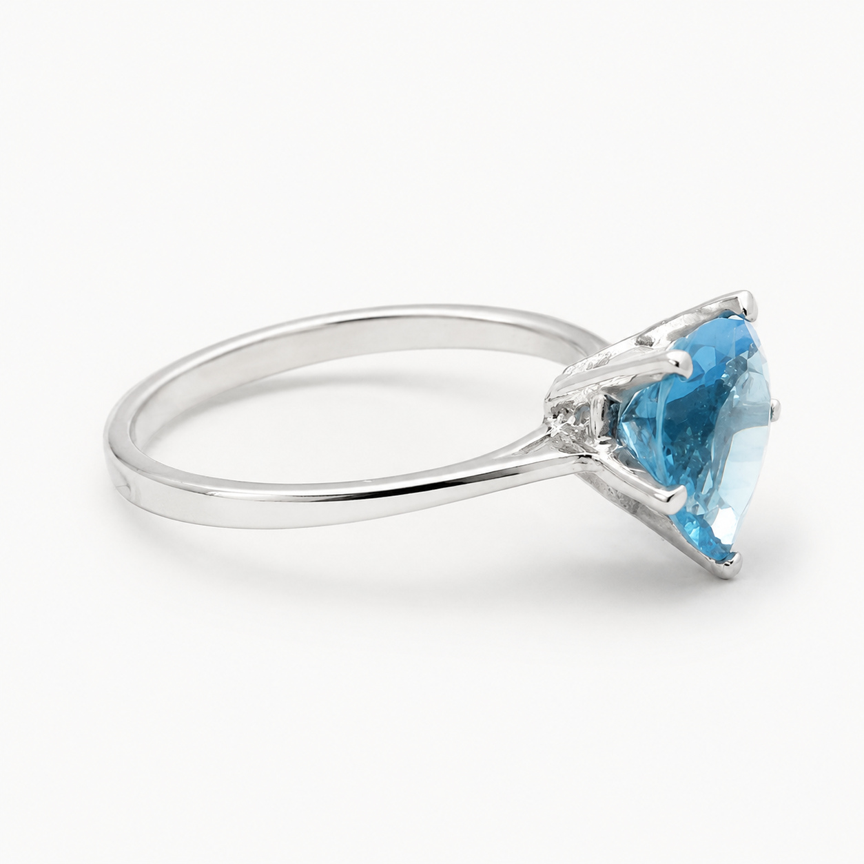 The Azure Heart Ring