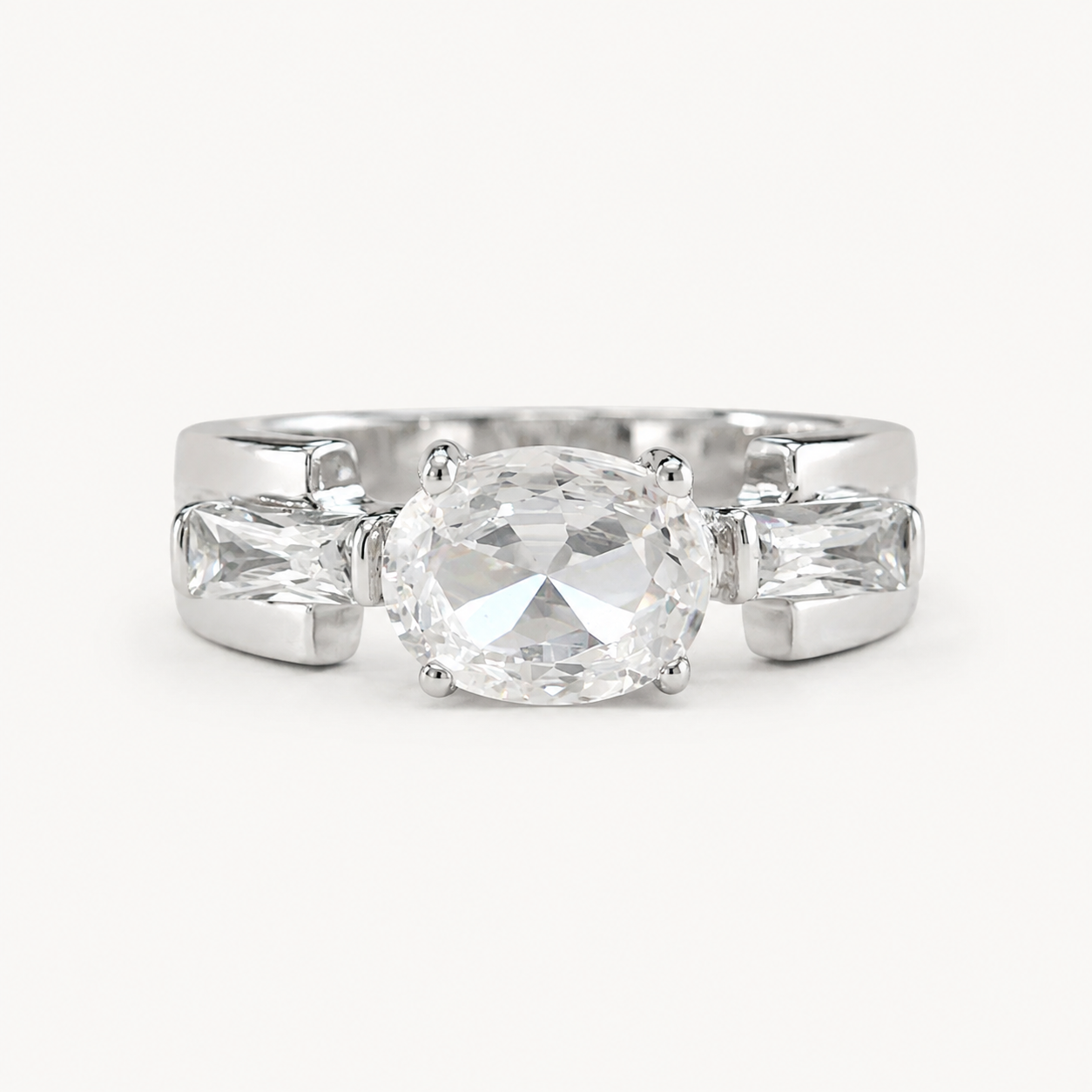 The Elara Oval Radiance Ring