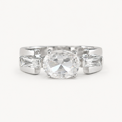 The Elara Oval Radiance Ring