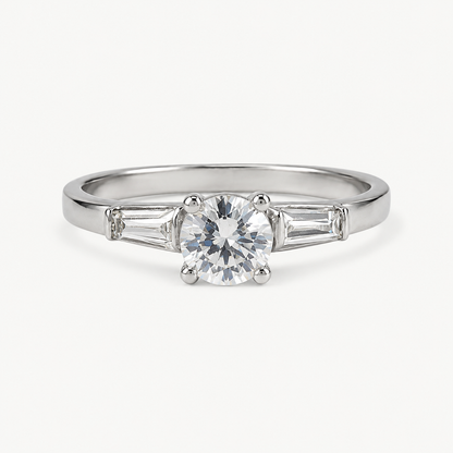 The Layla Classic Round Ring – 925 Sterling Silver