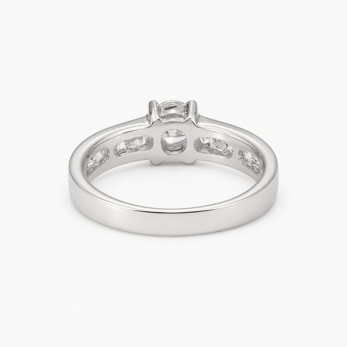The Camille Crystal Band – Sterling Silver & CZ