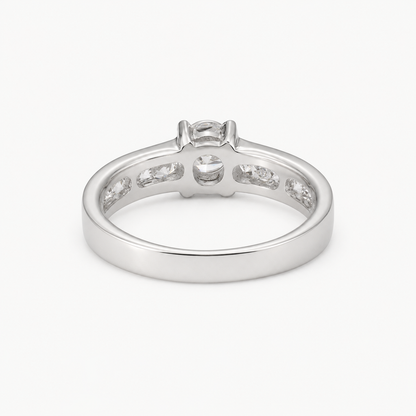 The Camille Crystal Band – Sterling Silver & CZ