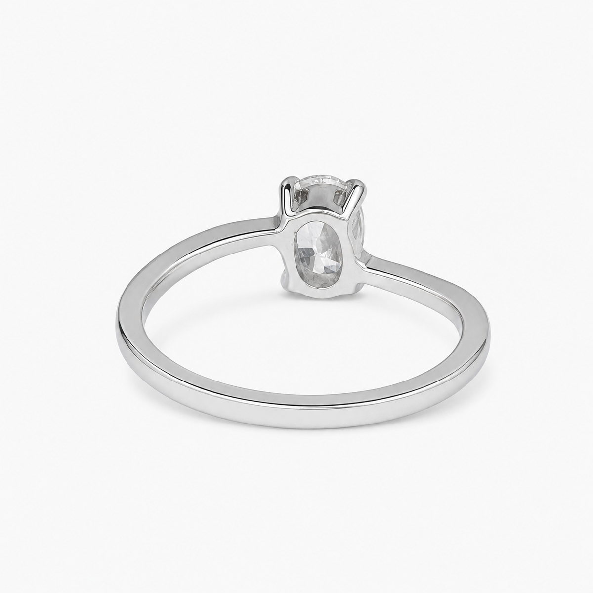 The Colette Crystal Ring – Sterling Silver & CZ