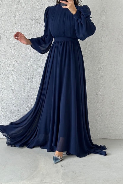 Long Chiffon Evening Dress 1046