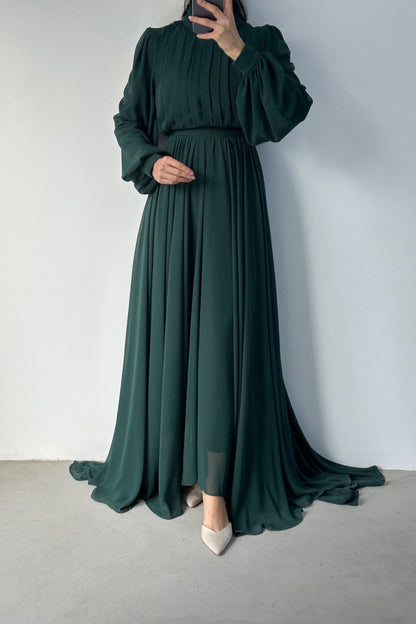 Long Chiffon Evening Dress 1046