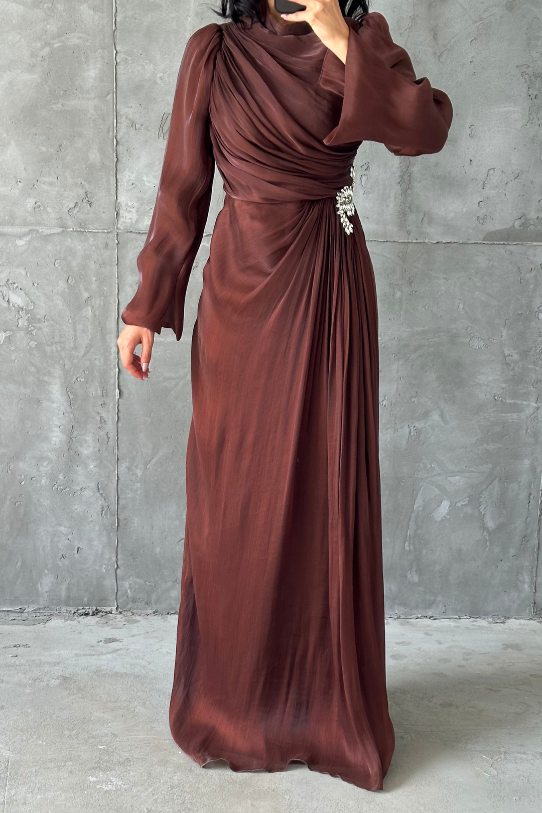 The Celestia Crystal Gown