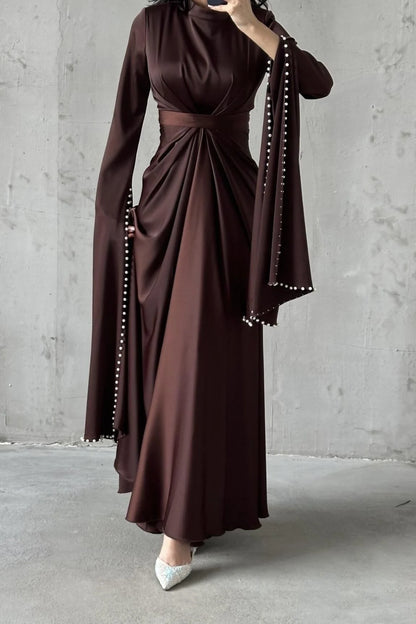 The Zahara Draped Gown