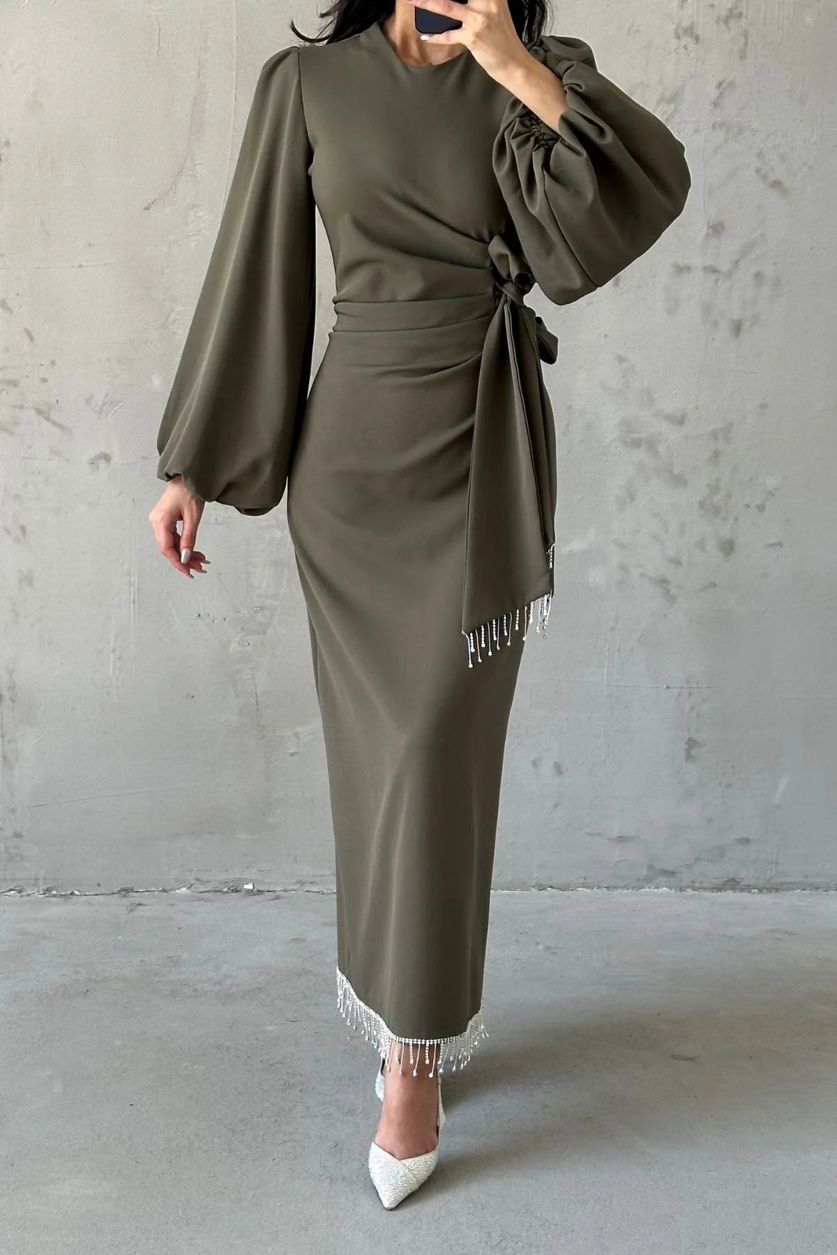 Sahara Grace Crepe Gown 6225