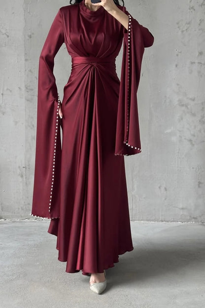 The Zahara Draped Gown