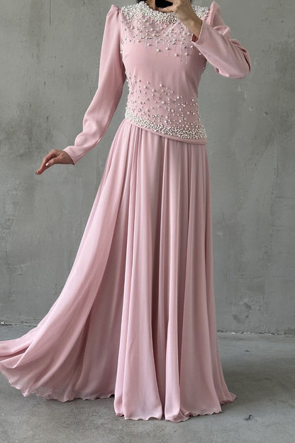 The Elodie Pearl Gown