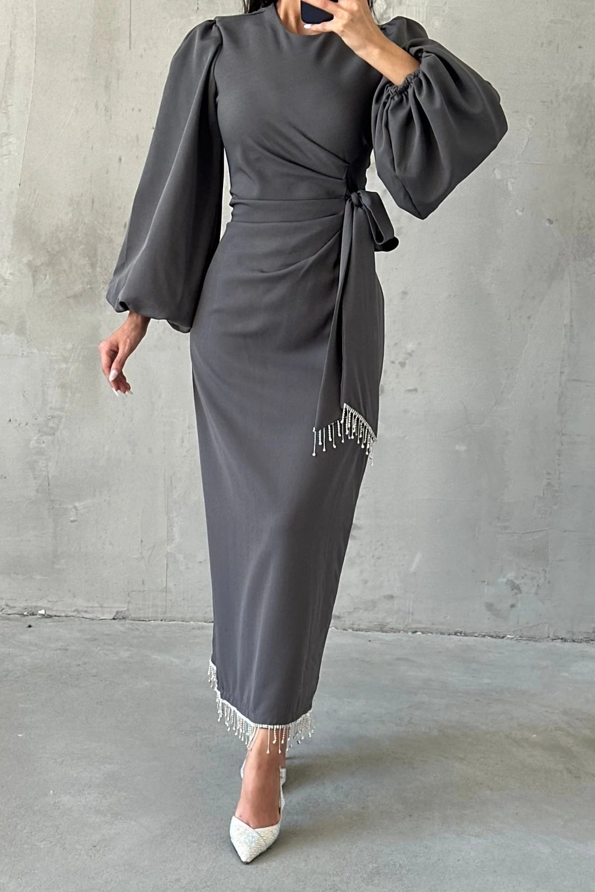 Sahara Grace Crepe Gown 6225