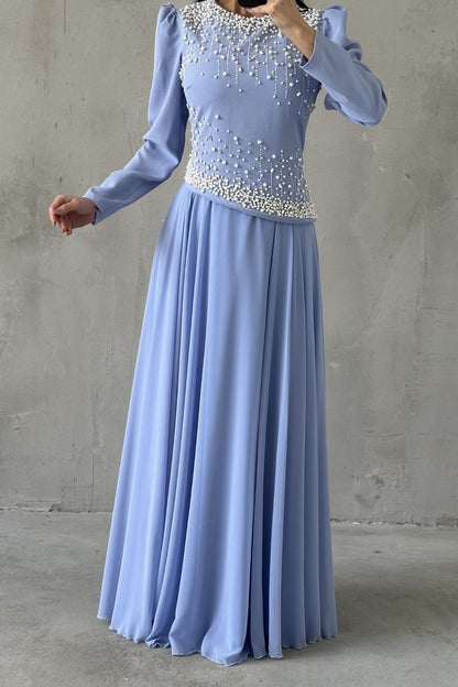 The Elodie Pearl Gown