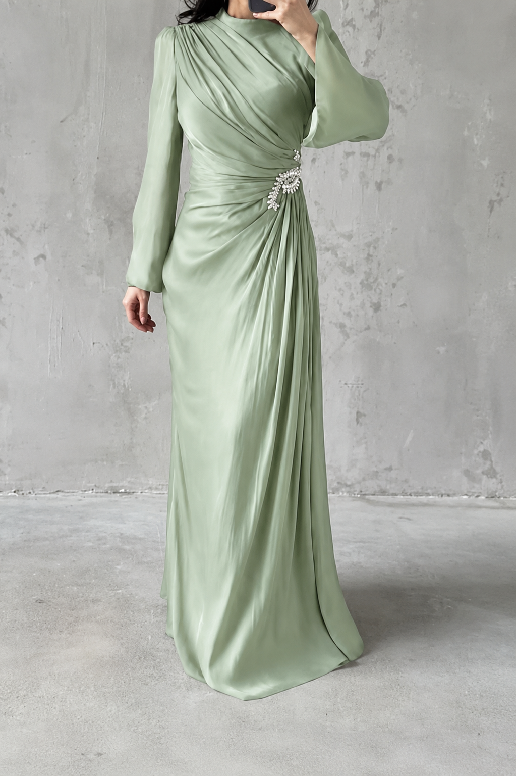The Celestia Crystal Gown