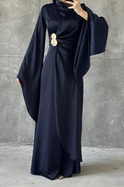 The Serene Draped Gown