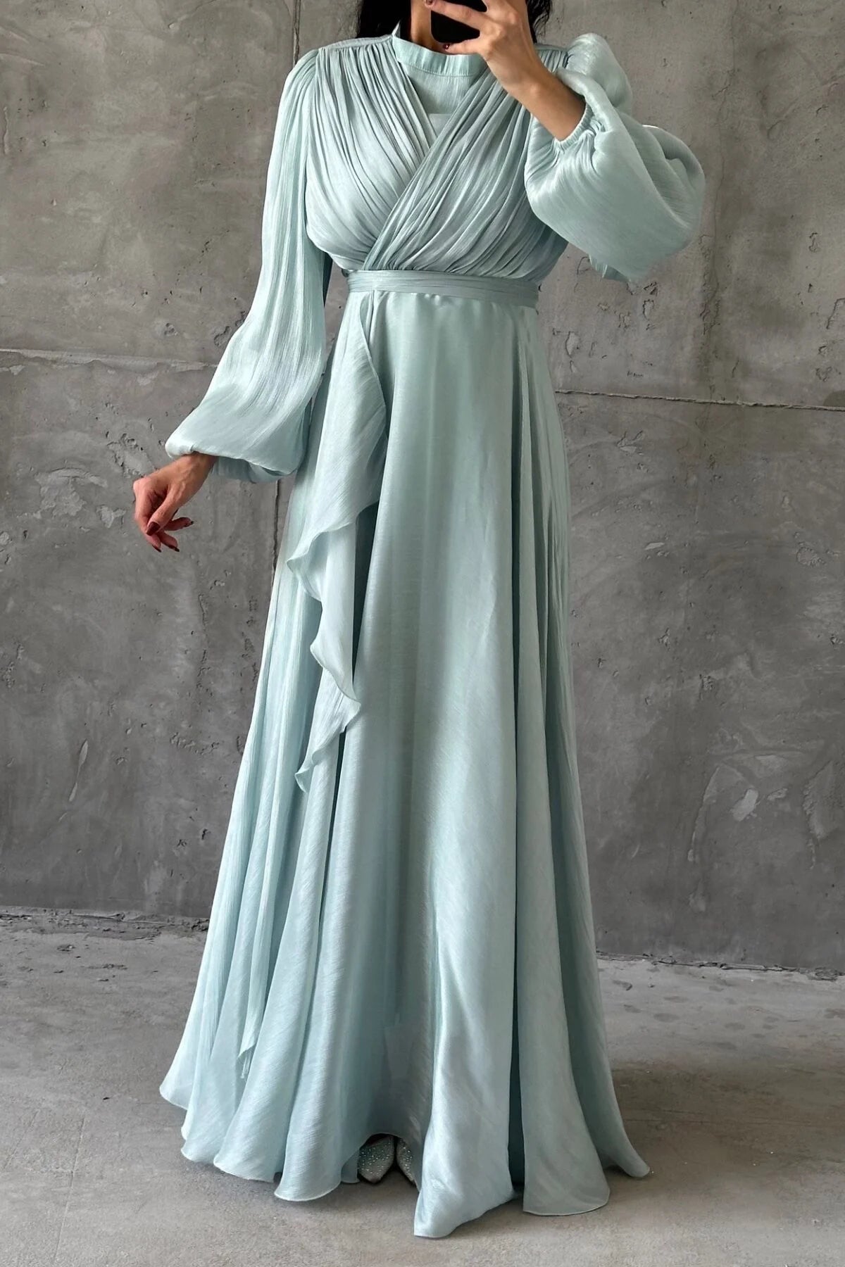 The Amelie Drape Gown