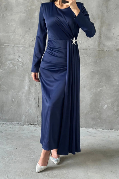 The Amara Sculpted Gown