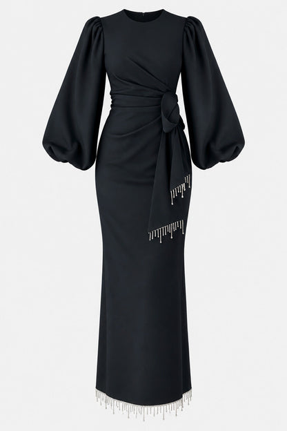 Sahara Grace Crepe Gown