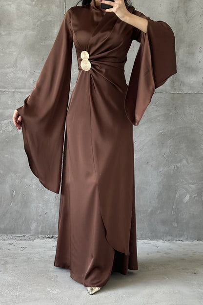 The Serene Draped Gown