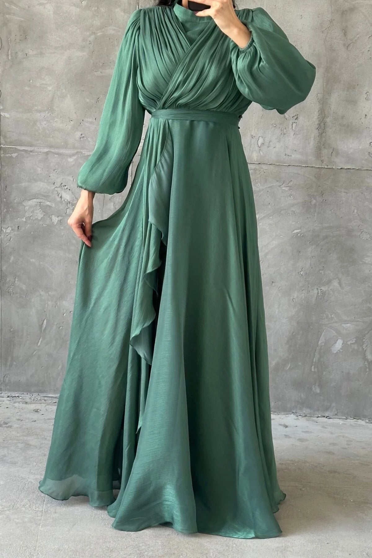 The Amelie Drape Gown