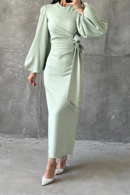 Sahara Grace Crepe Gown