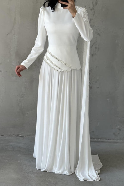 The Amélie Pearl Gown
