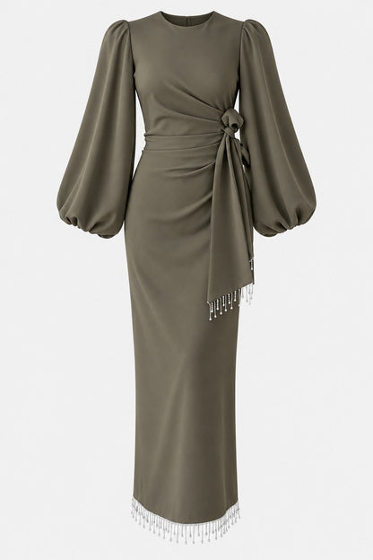 Sahara Grace Crepe Gown