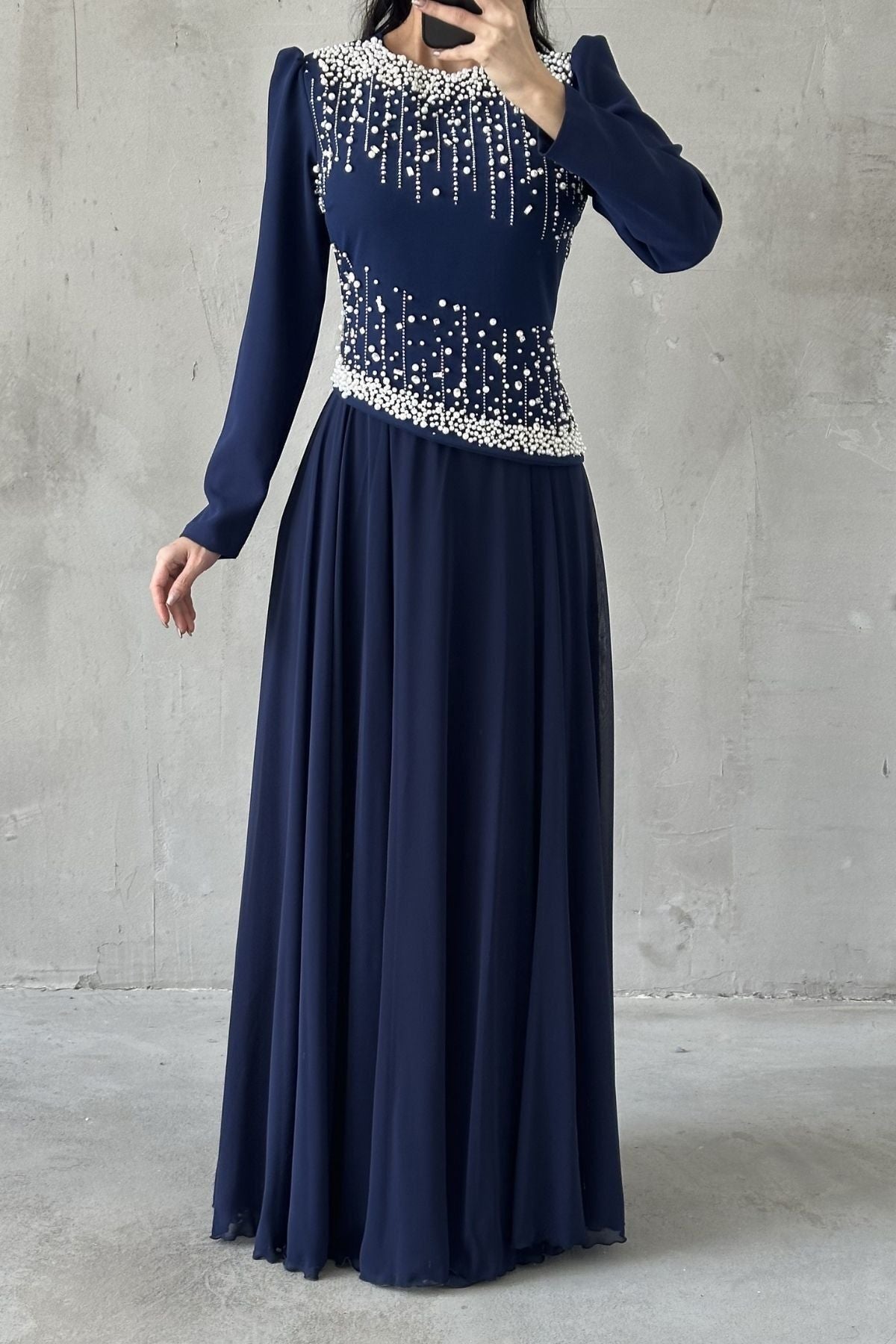 The Elodie Pearl Gown