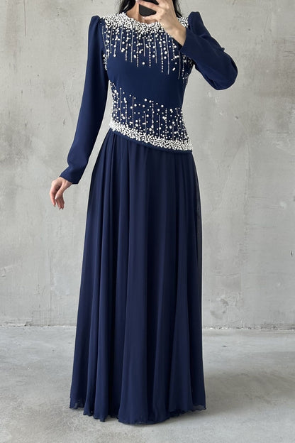 The Elodie Pearl Gown