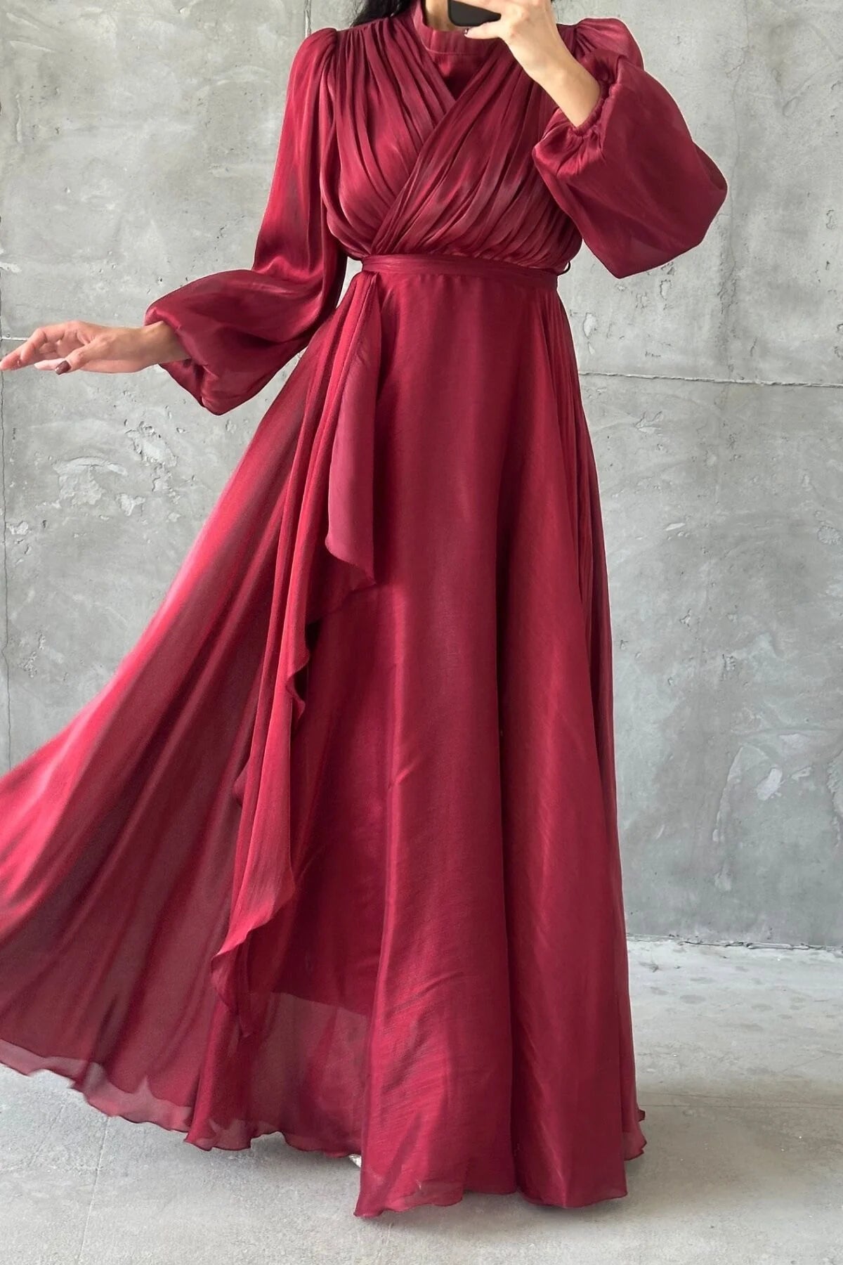 The Amelie Drape Gown